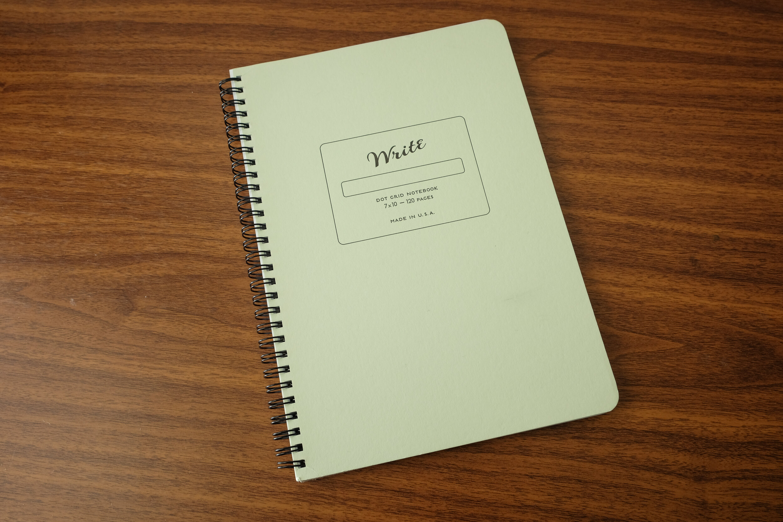Write Notepads Dot Grid Notebook — The Gentleman Stationer